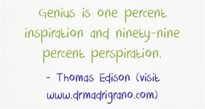 Genius-is-one-percent